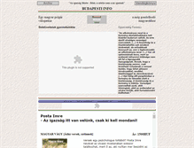 Tablet Screenshot of budapesti.info